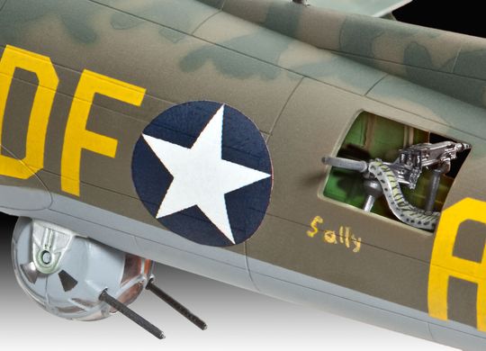 Бомбардувальник Memphis Belle B-17F, 1:72, Revell, 04279 (Збірна модель)